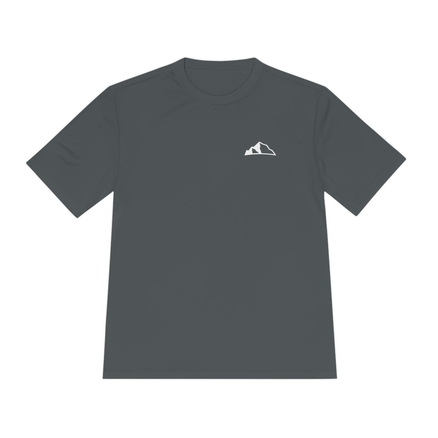 Team Logo Unisex Moisture Wicking Tee - iron grey