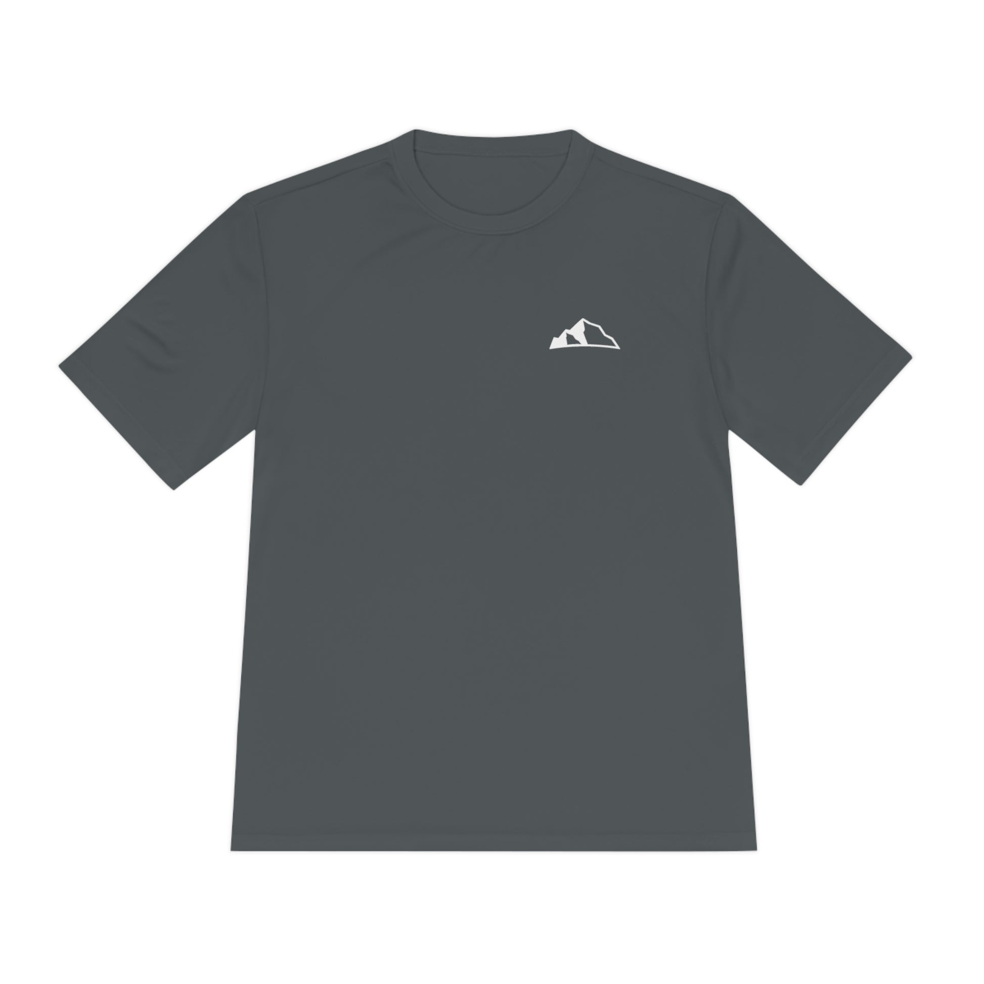 Team Logo Unisex Moisture Wicking Tee - iron grey