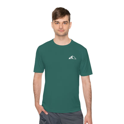 Team Logo Unisex Moisture Wicking Tee - forest gr