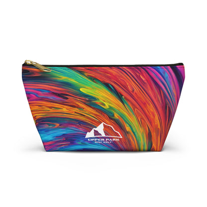 Logo Swirly Tie-Dye Accessory Pouch