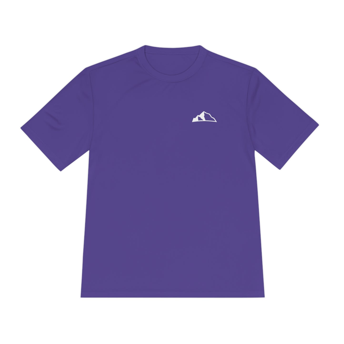 Team Logo Unisex Moisture Wicking Tee - purple