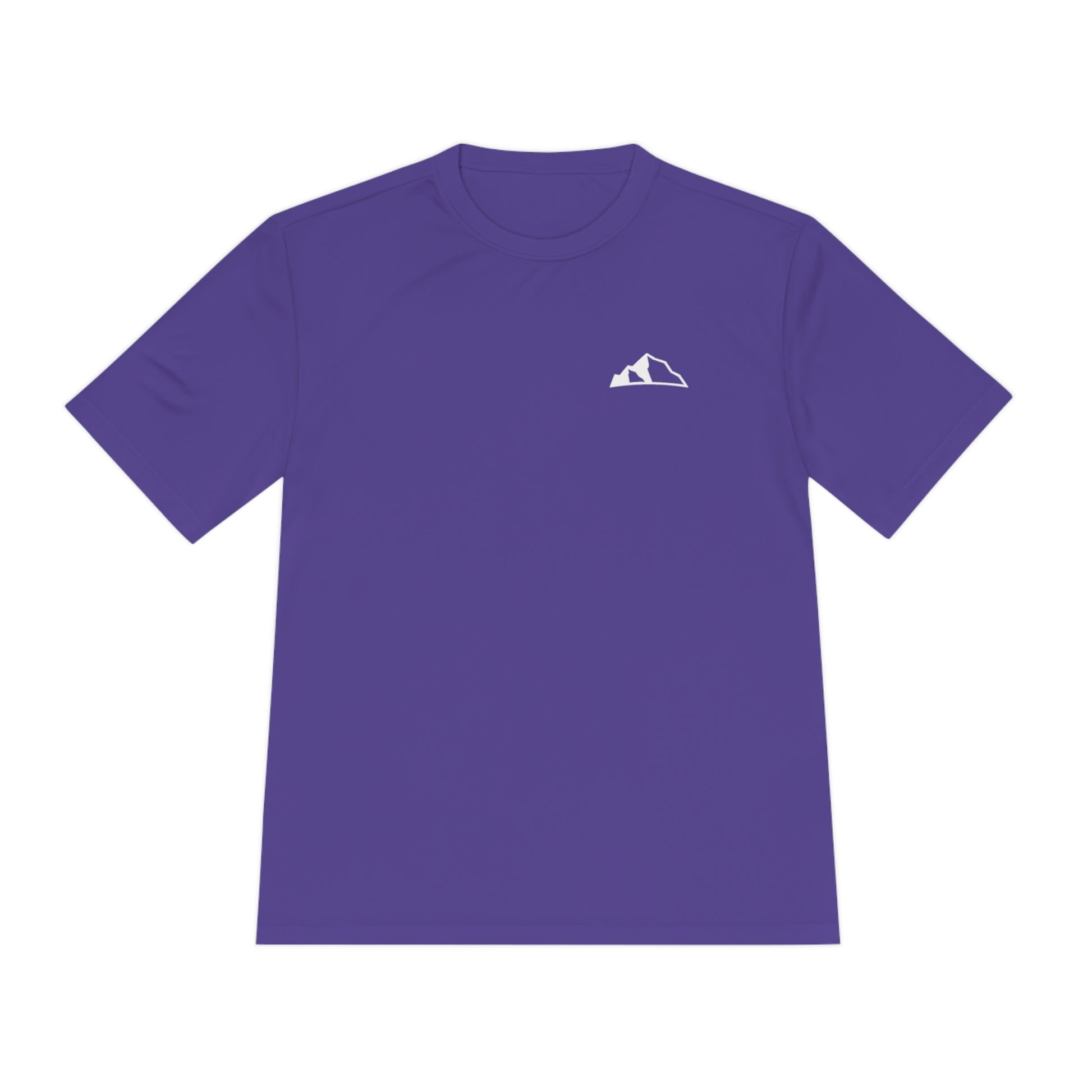 Team Logo Unisex Moisture Wicking Tee - purple