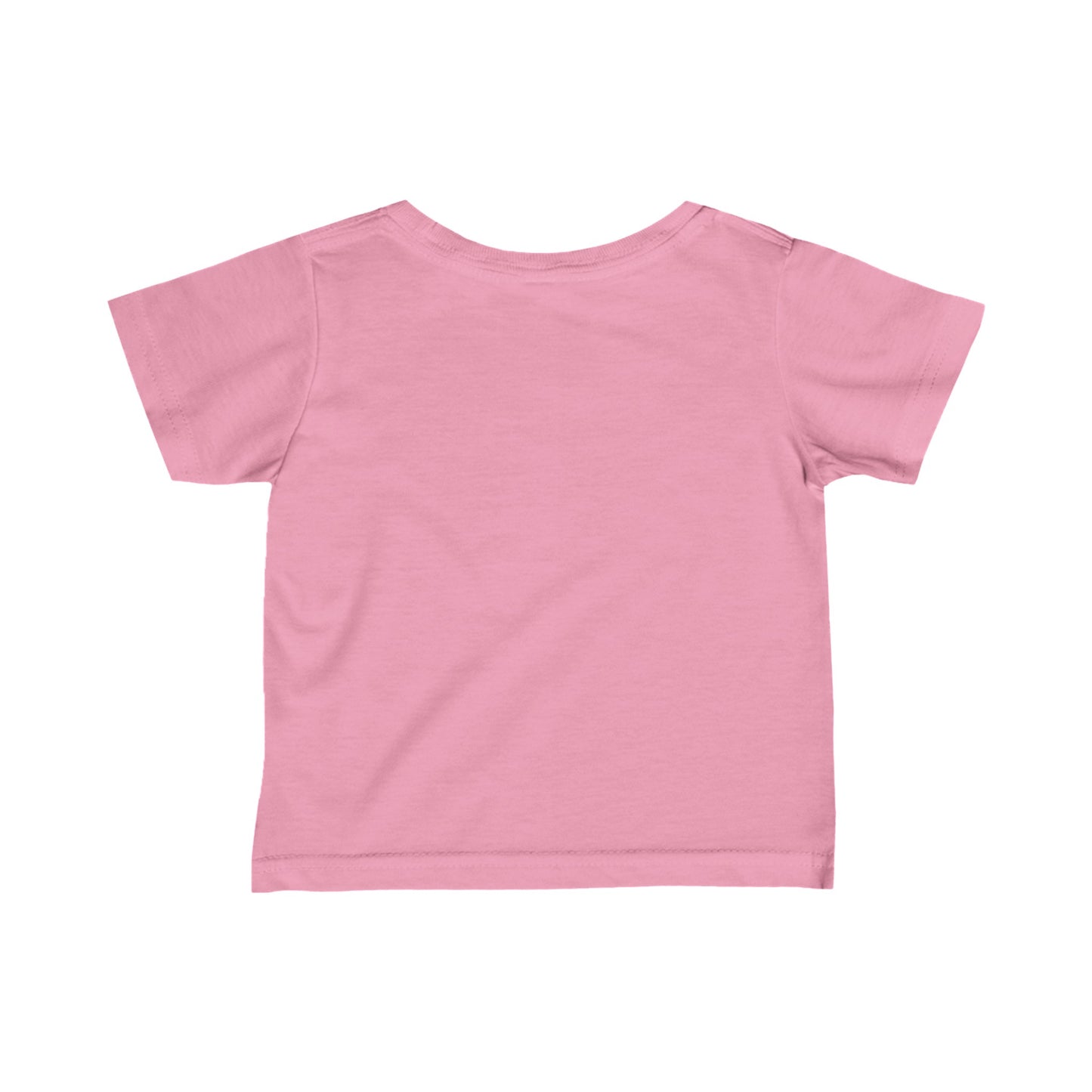 "Future Disc Golfer" Infant Fine Jersey Tee - pink, back