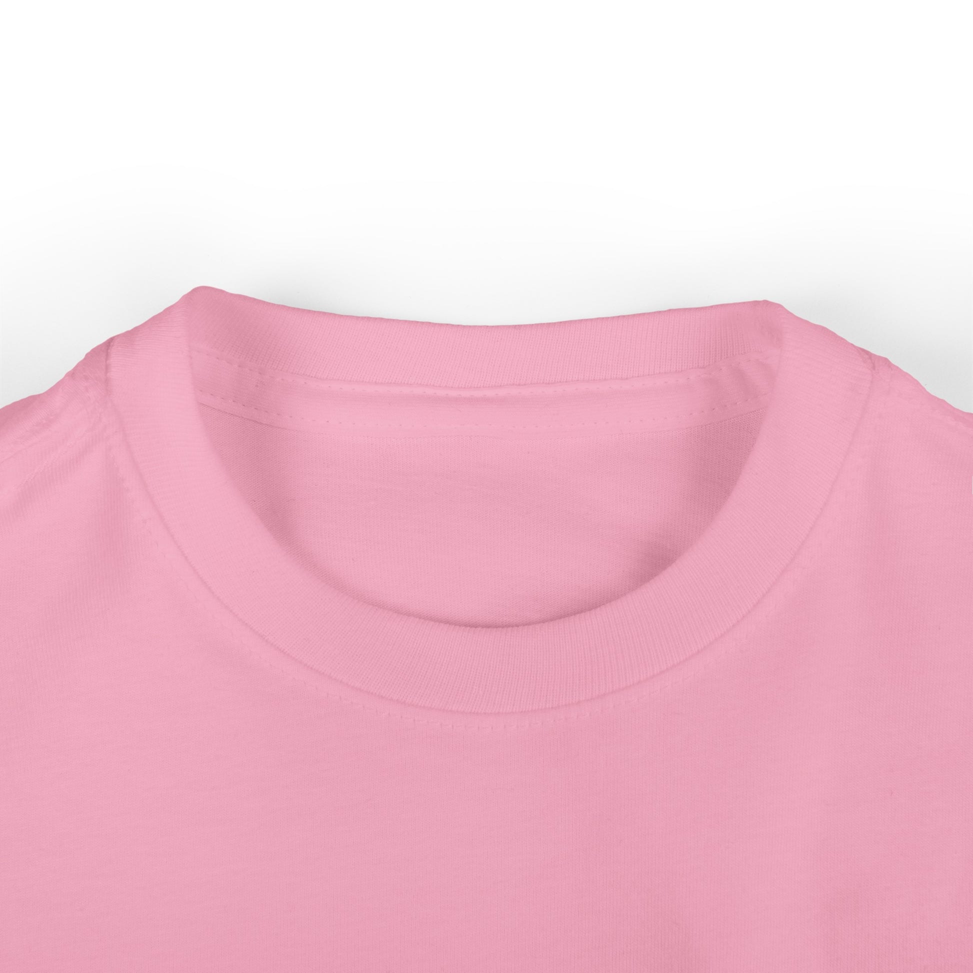 "Future Disc Golfer" Infant Fine Jersey Tee - pink, collar