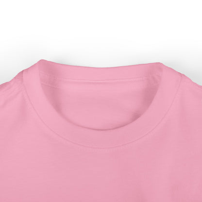 "Future Disc Golfer" Infant Fine Jersey Tee - pink, collar