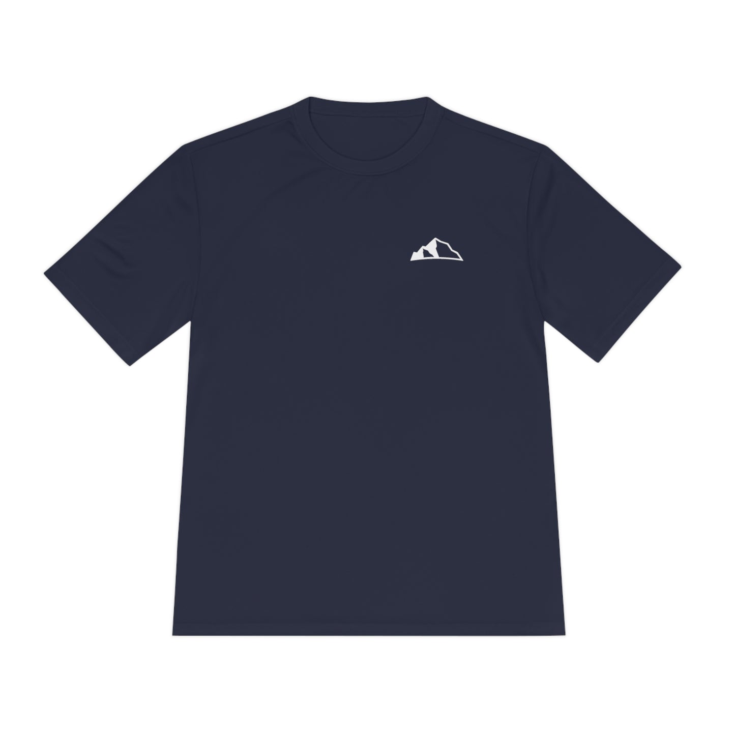 Team Logo Unisex Moisture Wicking Tee - true navy