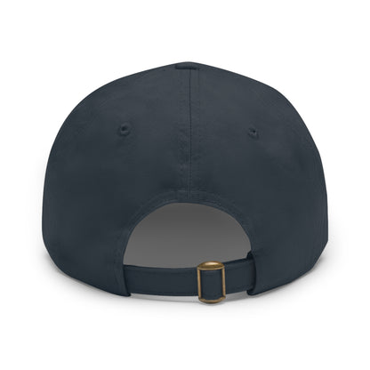 Logo Dad Hat with Leather Patch