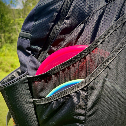 Shift Disc Golf Bag eclipse pocket closeup