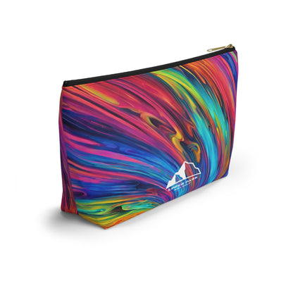 Logo Swirly Tie-Dye Accessory Pouch