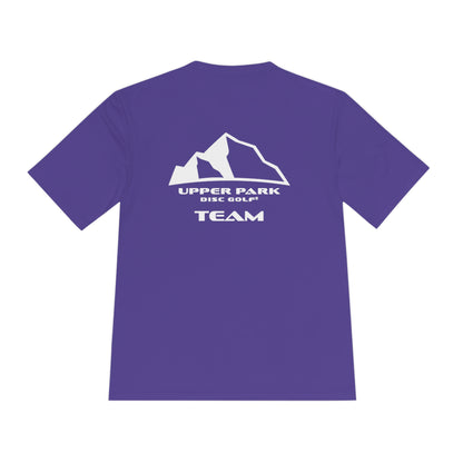 Team Logo Unisex Moisture Wicking Tee - purple