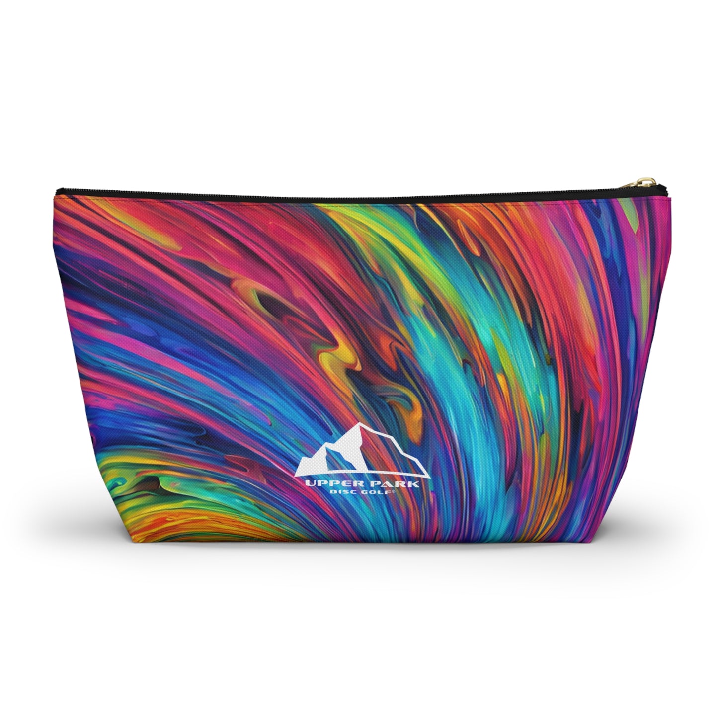 Logo Swirly Tie-Dye Accessory Pouch