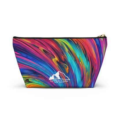 Logo Swirly Tie-Dye Accessory Pouch