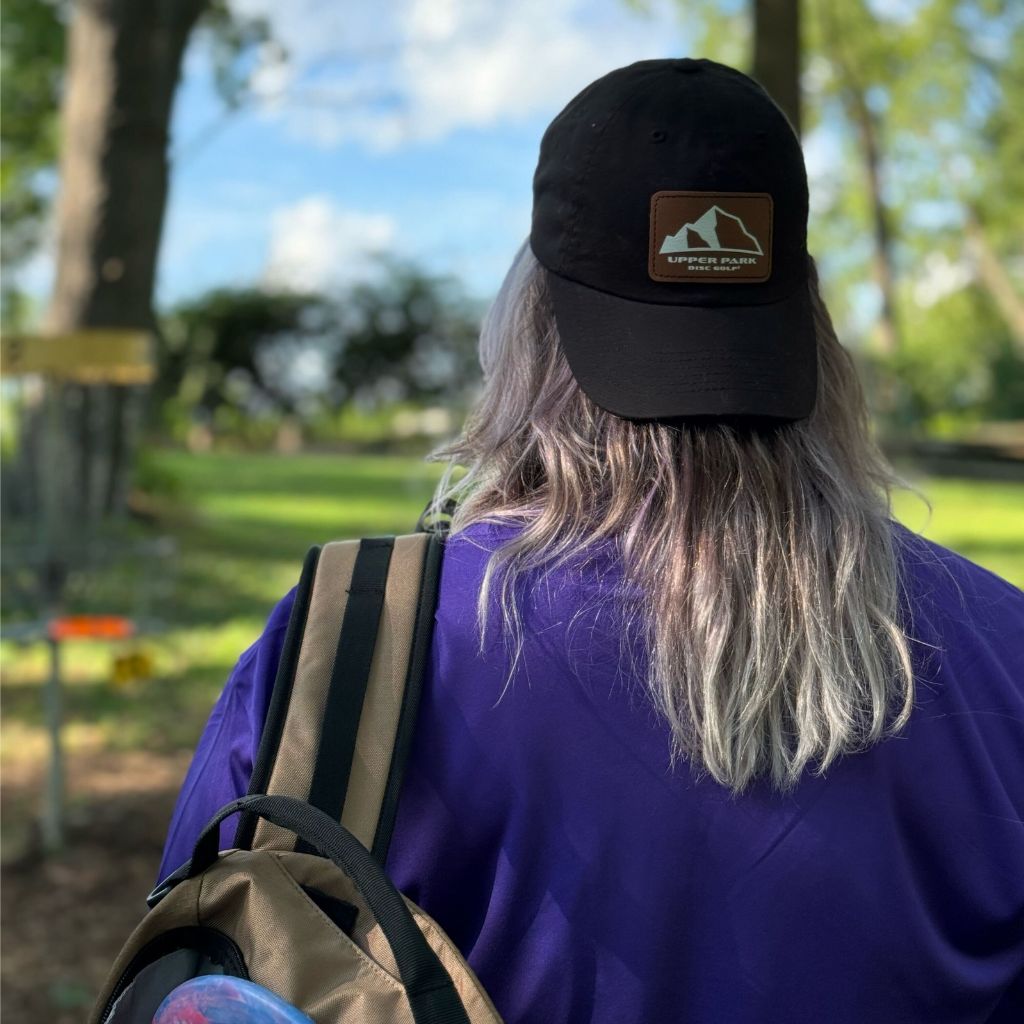 Logo Dad Hat with Leather Patch