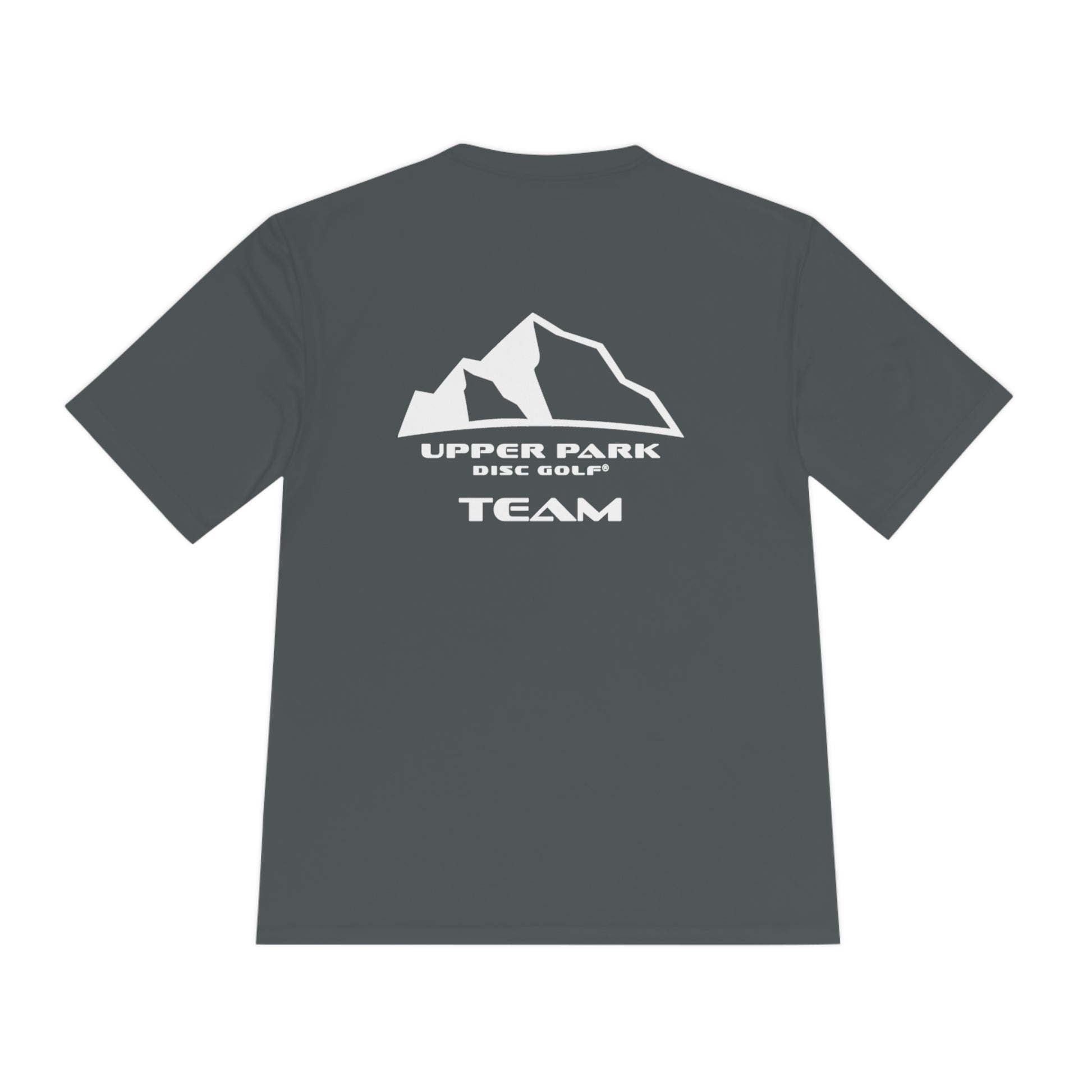 Team Logo Unisex Moisture Wicking Tee - iron grey