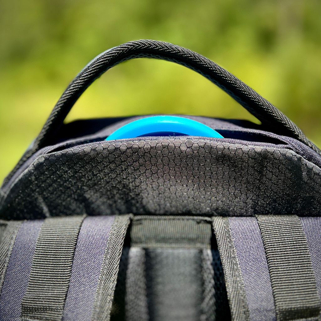 Rebel Disc Golf Bag - top pocket