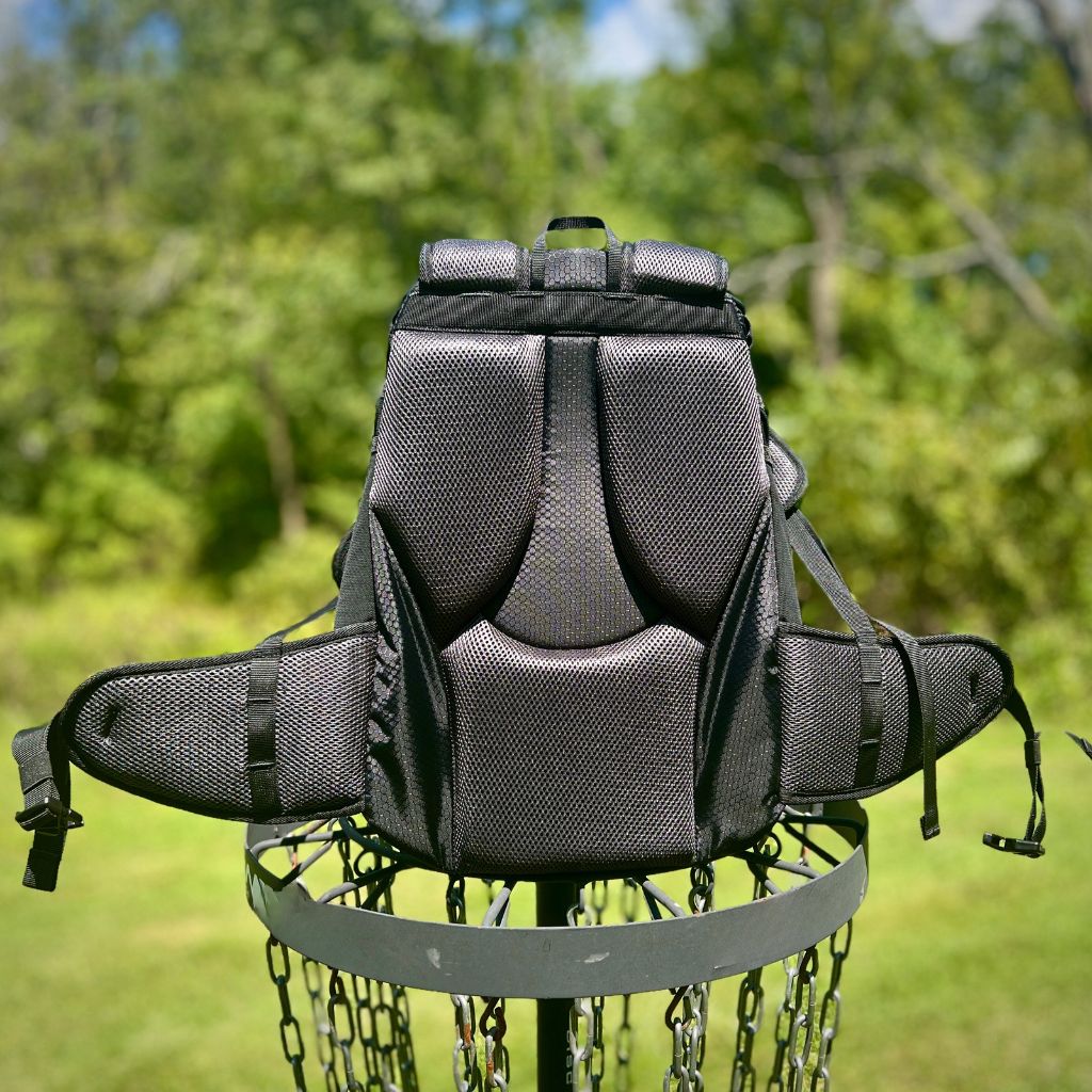 Shift Disc Golf Bag - eclipse, back waist straps