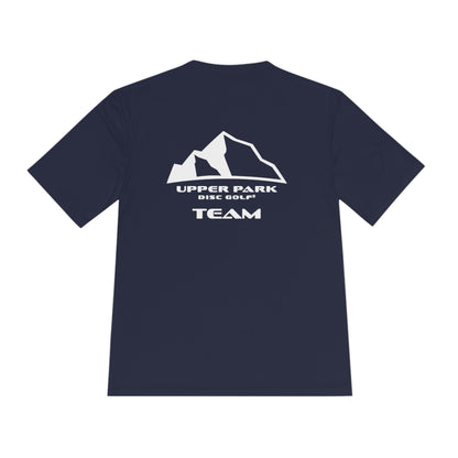 Team Logo Unisex Moisture Wicking Tee - true navy