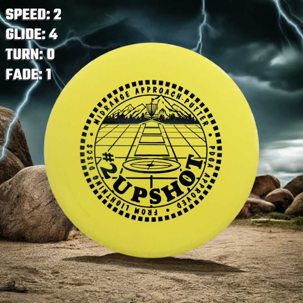 Lightning Standard #2 Upshot Putter Golf Disc 2