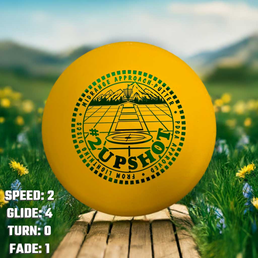 Lightning Standard #2 Upshot Putter Golf Disc 1