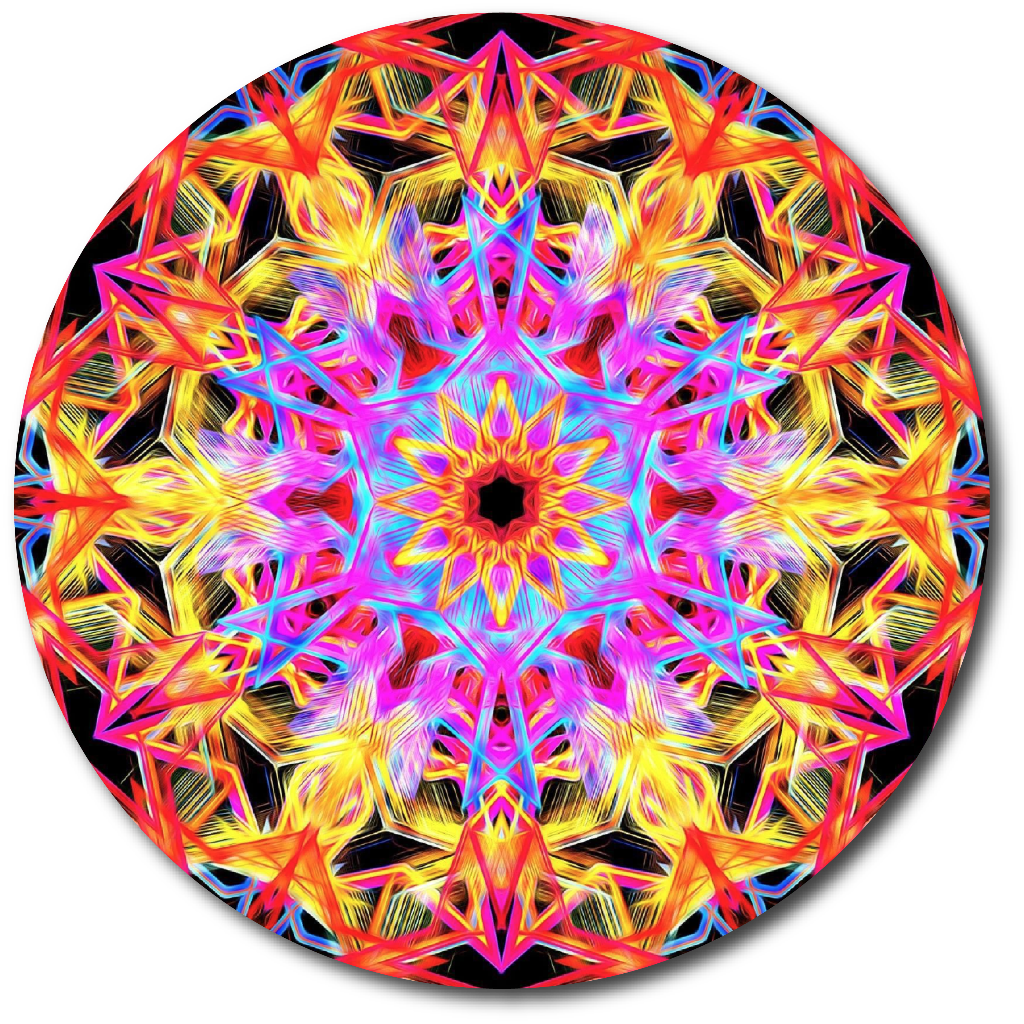 Kaleidoscope Disc Golf Disc